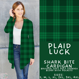 Batch #464 - Lucky Charm Collection - Closes 12/17 - ETA early Feb - Plaid Luck Cardigan