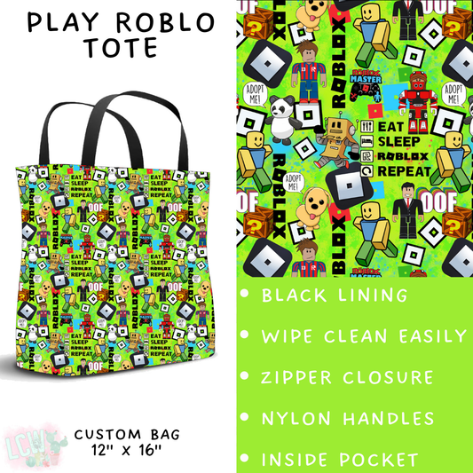 Batch #278 - Cool Characters 7 - Closes 1/29 - ETA early April - Play Roblo Tote