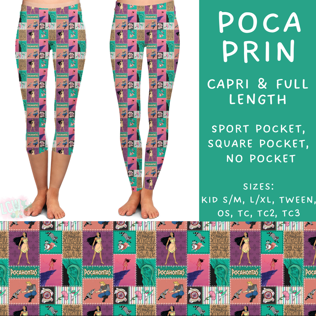 Batch #273 - Magical Faves 10 - Closes 1/20 - ETA late March - Poca Prin Full and Capri Length Leggings