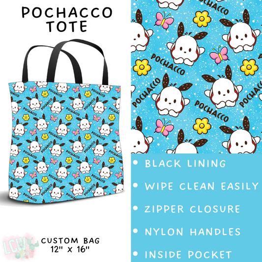 Batch #268 - November Request Run - Closes 1/10 - ETA late March - Pochacco Tote