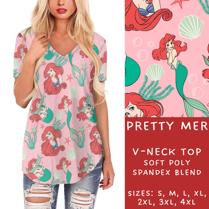 Batch #239 - Magical Faves 9 - Closes 11/18 - ETA early/mid Jan - Pretty Mer V-Neck Tee