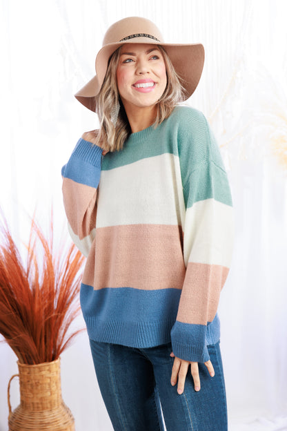 Pacific Winter Stripes - Sweater
