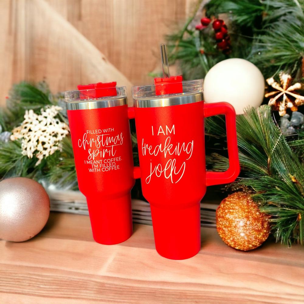 Christmas mugs funny