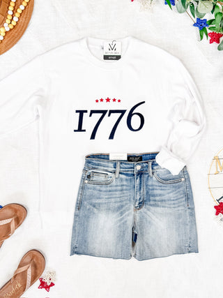 IN STOCK Corrine Embroidered Pullover Top - 1776 FINAL SALE