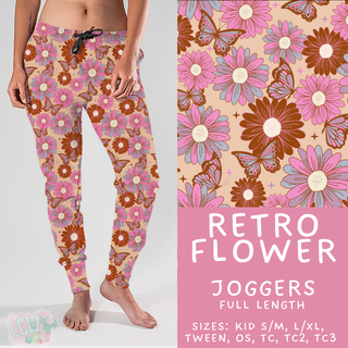 Batch #462 - Fun Run 17 - Closes 12/10 - ETA late Jan - Retro Flower Joggers