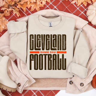 Retro CLE Football Sweatshirt
