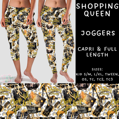 PREORDER Batch #223 - Black Friday - Closes 10/18 - ETA mid Nov - Shopping Queen Full and Capri Length Joggers