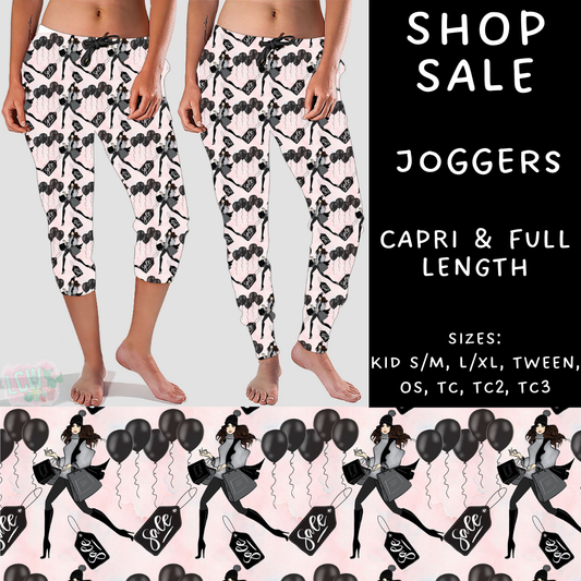 PREORDER Batch #223 - Black Friday - Closes 10/18 - ETA mid Nov - Shop Sale Full and Capri Length Joggers