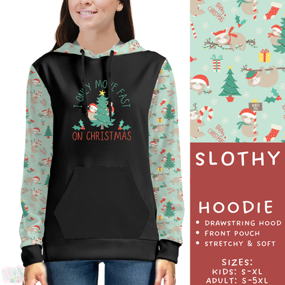 PREORDER  Batch #217 - Christmas Spirit - Closes 10/16 - ETA late Nov - Slothy Hoodie