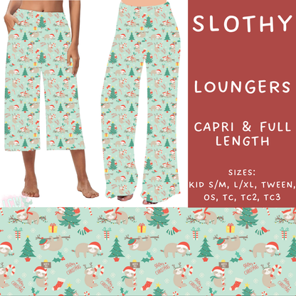 PREORDER  Batch #217 - Christmas Spirit - Closes 10/16 - ETA late Nov - Slothy Capri and Full Length Loungers