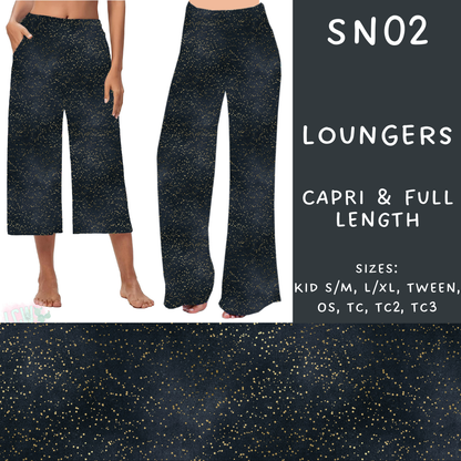 Batch #269 - Starry Night - Closes 1/13 - ETA mid/late March - SN02 Capri and Full Length Loungers