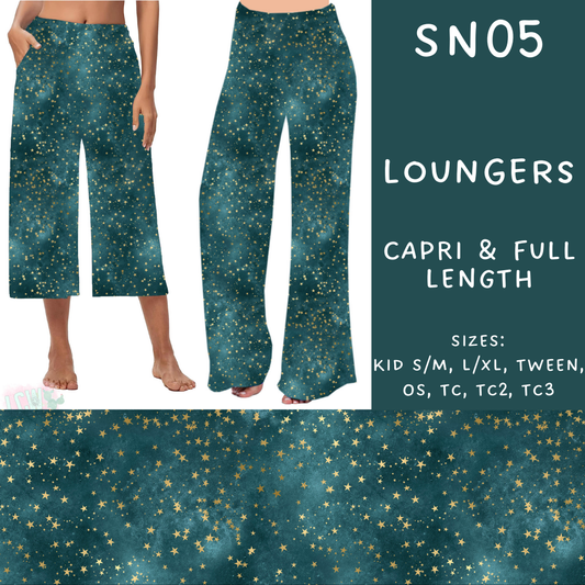 Batch #269 - Starry Night - Closes 1/13 - ETA mid/late March - SN05 Capri and Full Length Loungers