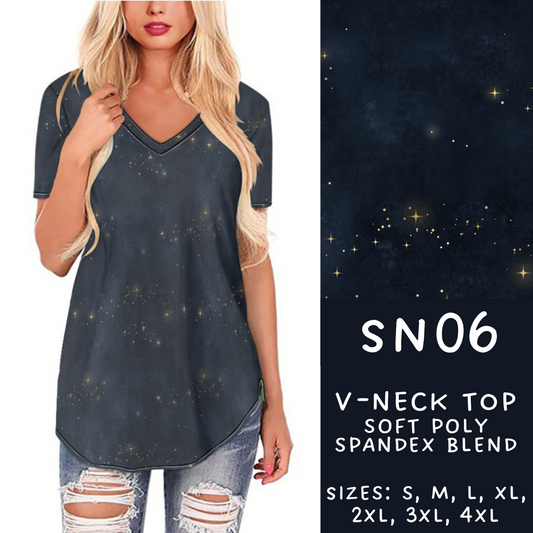 Batch #269 - Starry Night - Closes 1/13 - ETA mid/late March - SN06 V-Neck Tee