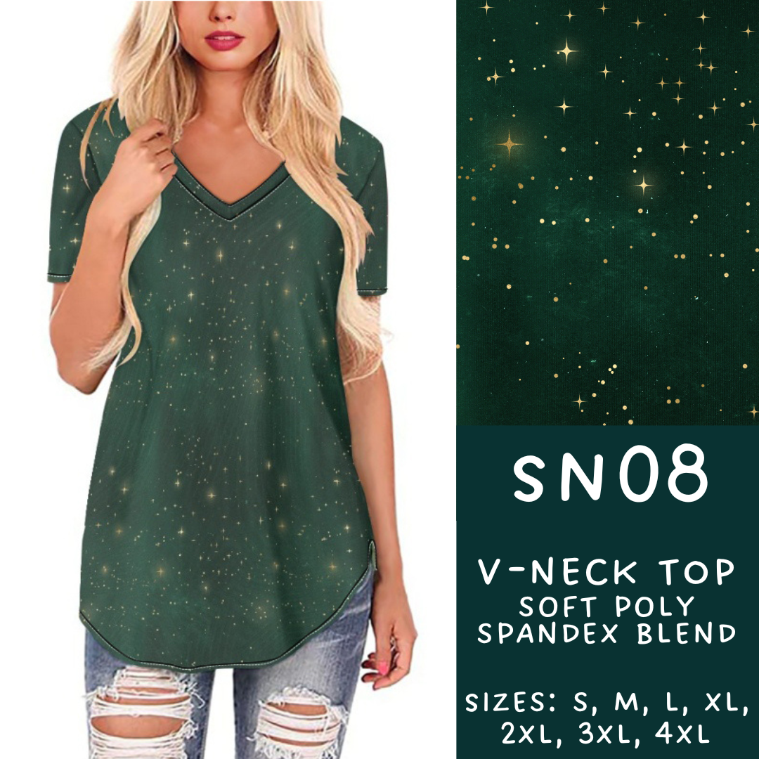 Batch #269 - Starry Night - Closes 1/13 - ETA mid/late March - SN08 V-Neck Tee