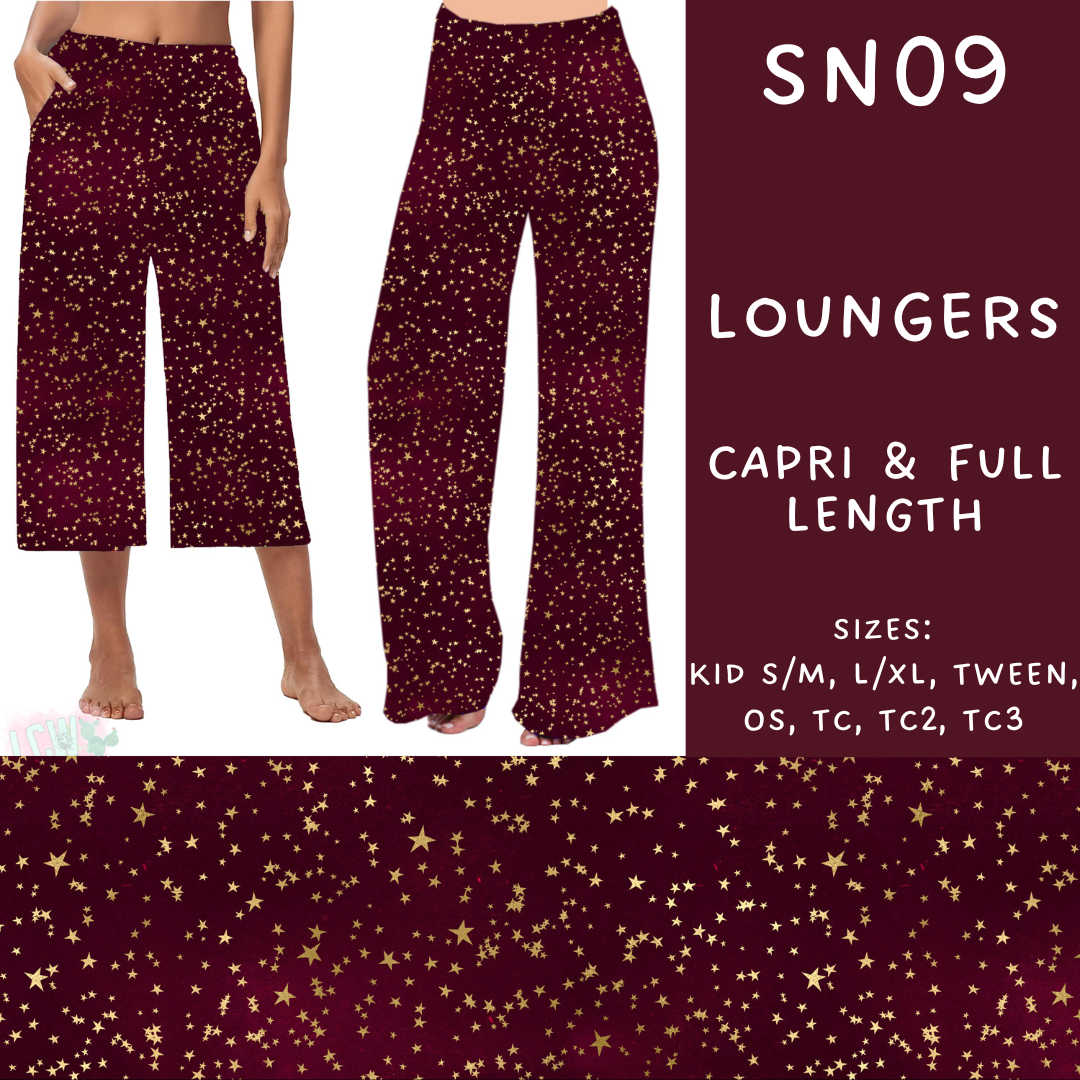 Batch #269 - Starry Night - Closes 1/13 - ETA mid/late March - SN09 Capri and Full Length Loungers