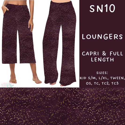 Batch #269 - Starry Night - Closes 1/13 - ETA mid/late March - SN10 Capri and Full Length Loungers