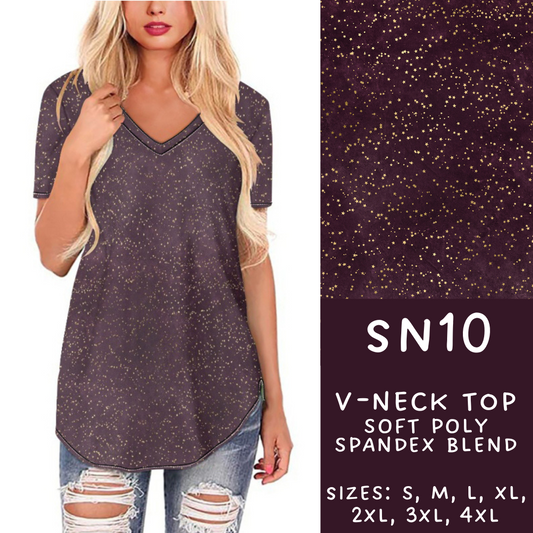 Batch #269 - Starry Night - Closes 1/13 - ETA mid/late March - SN10 V-Neck Tee