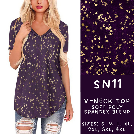 Batch #269 - Starry Night - Closes 1/13 - ETA mid/late March - SN11 V-Neck Tee