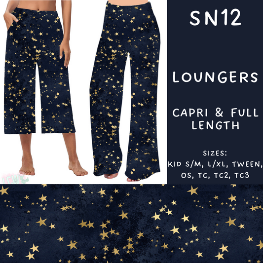 Batch #269 - Starry Night - Closes 1/13 - ETA mid/late March - SN12 Capri and Full Length Loungers