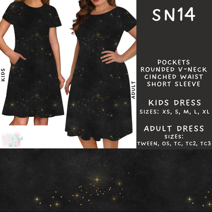 Batch #269 - Starry Night - Closes 1/13 - ETA mid/late March - SN14 Adult & Kids Dresses