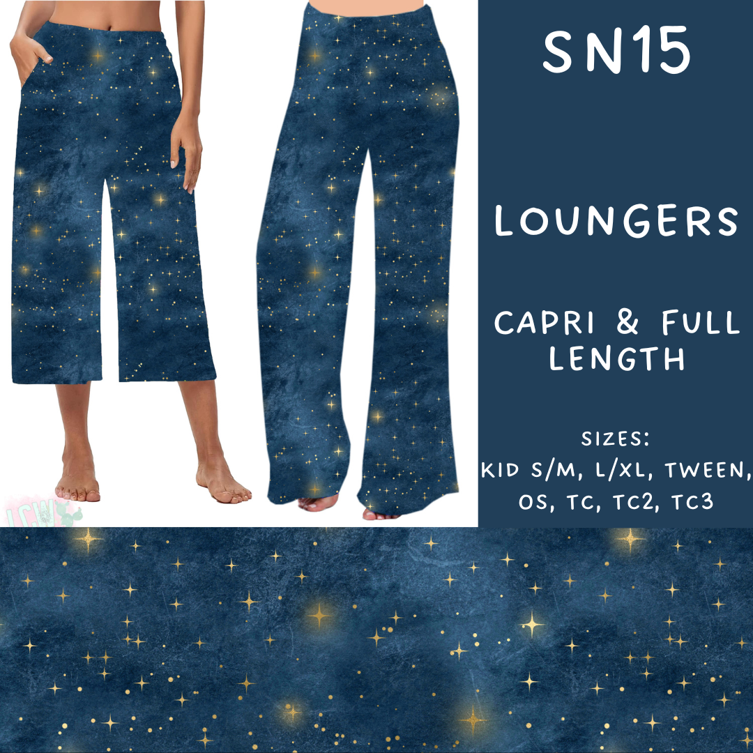 Batch #269 - Starry Night - Closes 1/13 - ETA mid/late March - SN15 Capri and Full Length Loungers