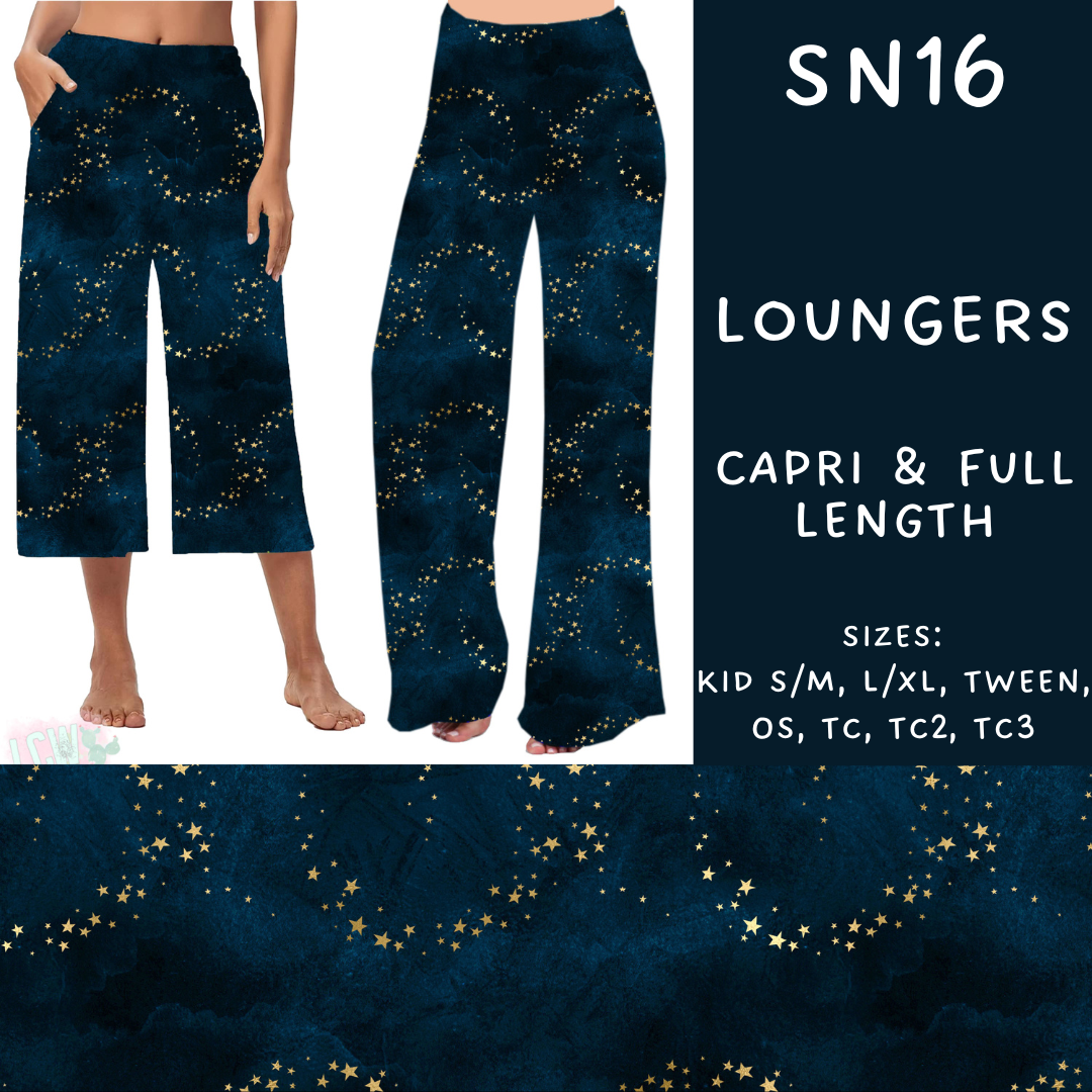 Batch #269 - Starry Night - Closes 1/13 - ETA mid/late March - SN16 Capri and Full Length Loungers