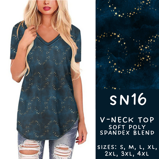 Batch #269 - Starry Night - Closes 1/13 - ETA mid/late March - SN16 V-Neck Tee