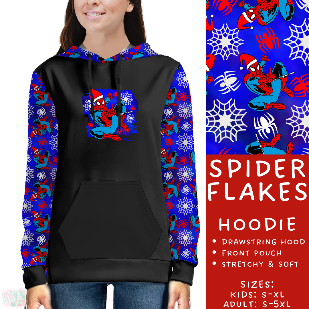 PREORDER Batch #219 - Christmas Characters - Closes 10/21 - ETA late Nov - Spider Flakes Hoodie