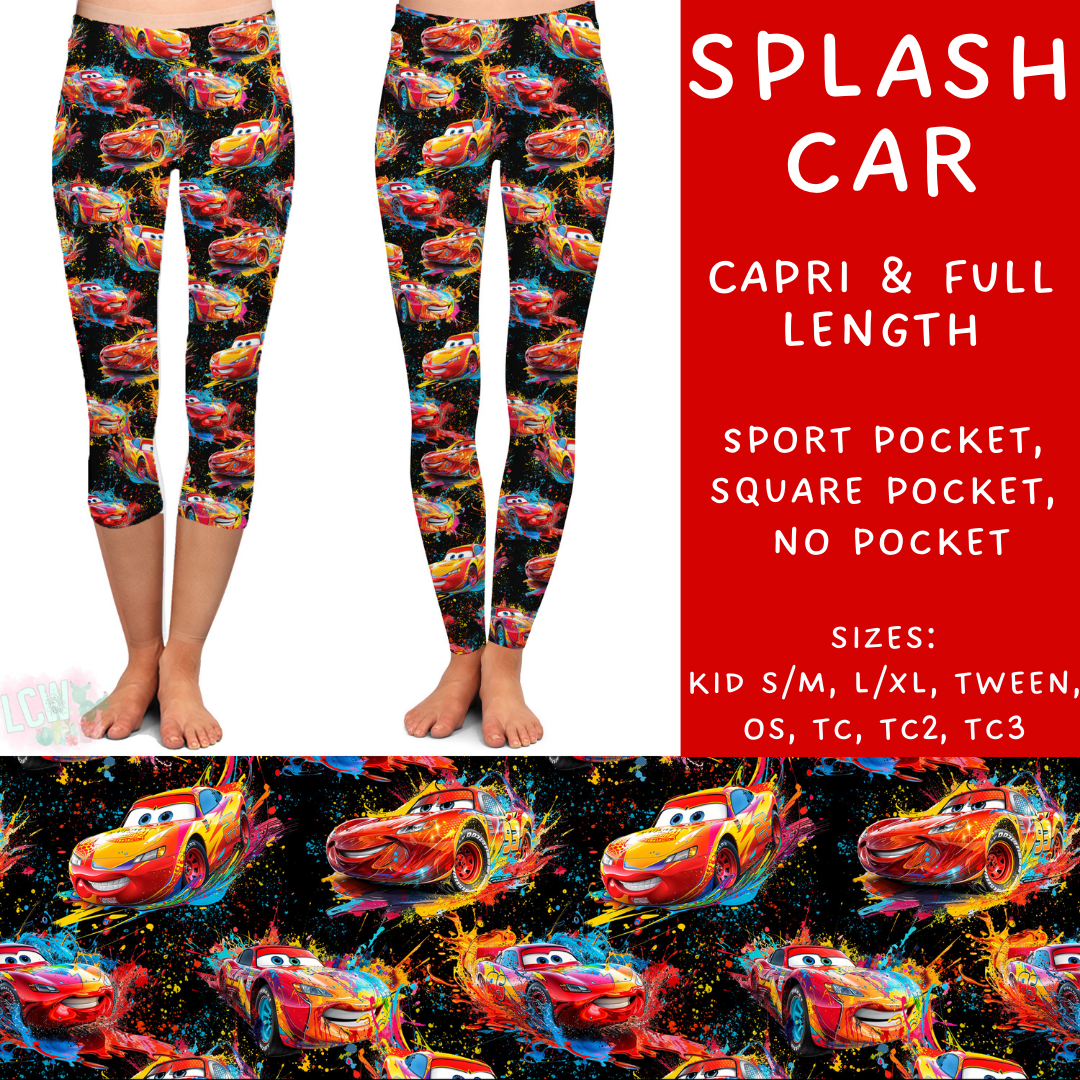 Batch #239 - Magical Faves 9 - Closes 11/18 - ETA early/mid Jan - Splash Car Full and Capri Length Leggings