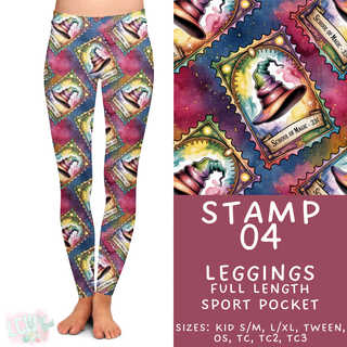 Batch #465 - Magical Character Stamps - Closes 12/19 - ETA mid Feb - Stamp 04 Full Length Leggings