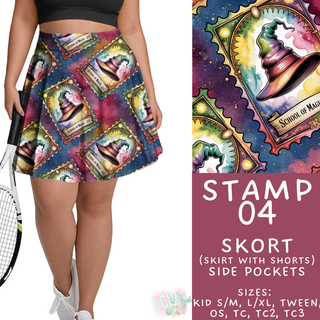 Batch #465 - Magical Character Stamps - Closes 12/19 - ETA mid Feb - Stamp 04 Skort