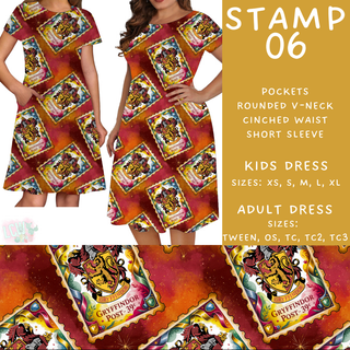Batch #465 - Magical Character Stamps - Closes 12/19 - ETA mid Feb - Stamp 06 Womens & Girls Dresses