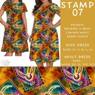 Batch #465 - Magical Character Stamps - Closes 12/19 - ETA mid Feb - Stamp 07 Womens & Girls Dresses