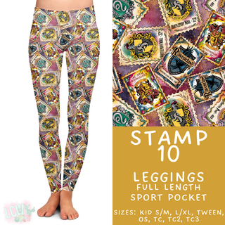 Batch #465 - Magical Character Stamps - Closes 12/19 - ETA mid Feb - Stamp 10 Full Length Leggings