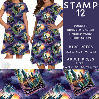 Batch #465 - Magical Character Stamps - Closes 12/19 - ETA mid Feb - Stamp 12 Womens & Girls Dresses