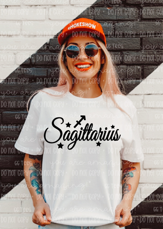 Sagittarius Zodiac Sign Tee