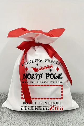 Santa Sack Bag Personalized