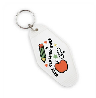 Best Teacher Ever Keychain