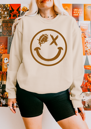 Smiley Wink Face Sweatshirt