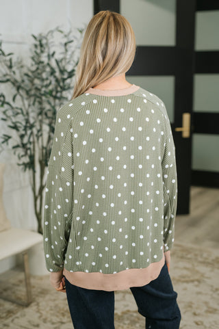 Speaks for Itself Textured Relaxed Pullover