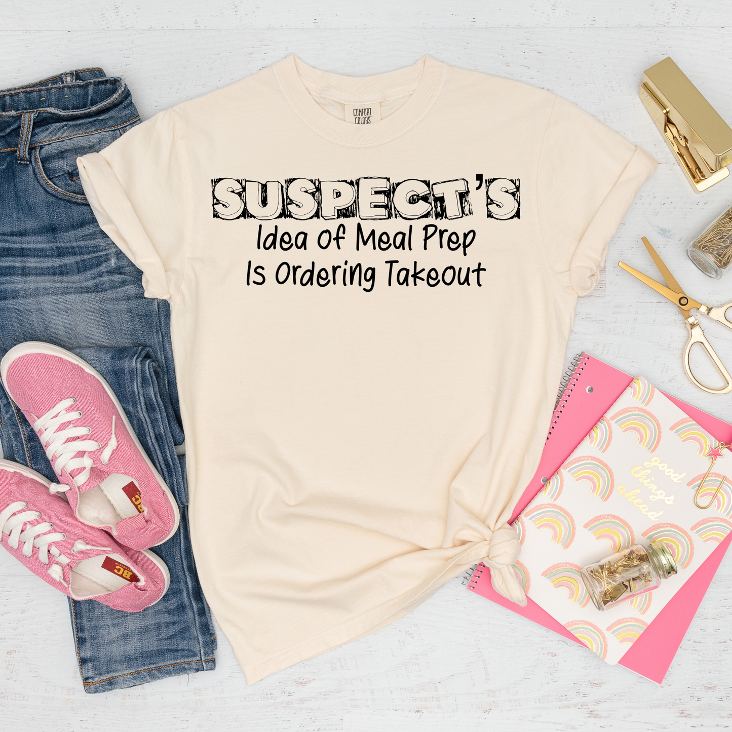 Suspect idea of meal prep Tee