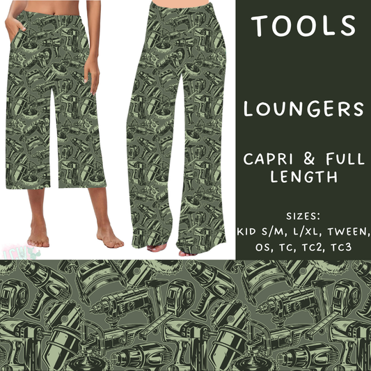 Batch #248 - Careers Collection - Closes 12/4 - ETA late Jan - Tools Capri and Full Length Loungers