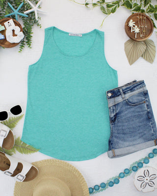IN STOCK Tiffany Tank - Bermuda FINAL SALE