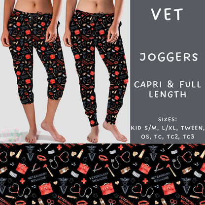 Batch #248 - Careers Collection - Closes 12/4 - ETA late Jan - Vet Full and Capri Length Joggers