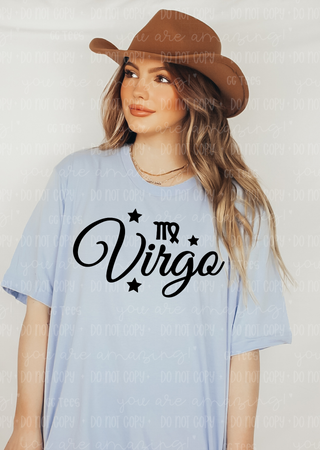 Virgo Zodiac Sign Tee