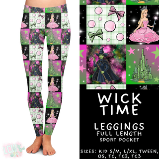 Batch #461 - October Request Run - Closes 12/9 - ETA late Jan - Wick Time Full Length Leggings