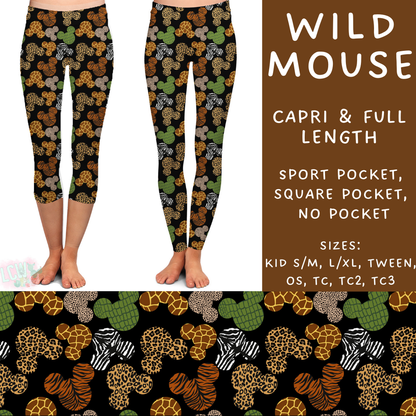 Batch #239 - Magical Faves 9 - Closes 11/18 - ETA early/mid Jan - Wild Mouse Full and Capri Length Leggings