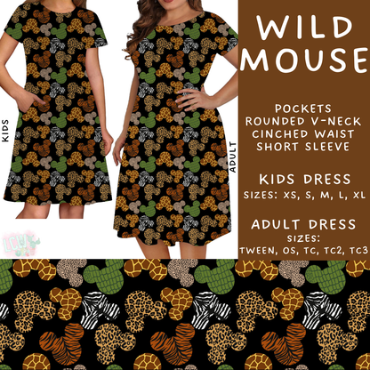 Batch #239 - Magical Faves 9 - Closes 11/18 - ETA early/mid Jan - Wild Mouse Adult & Kids Dresses