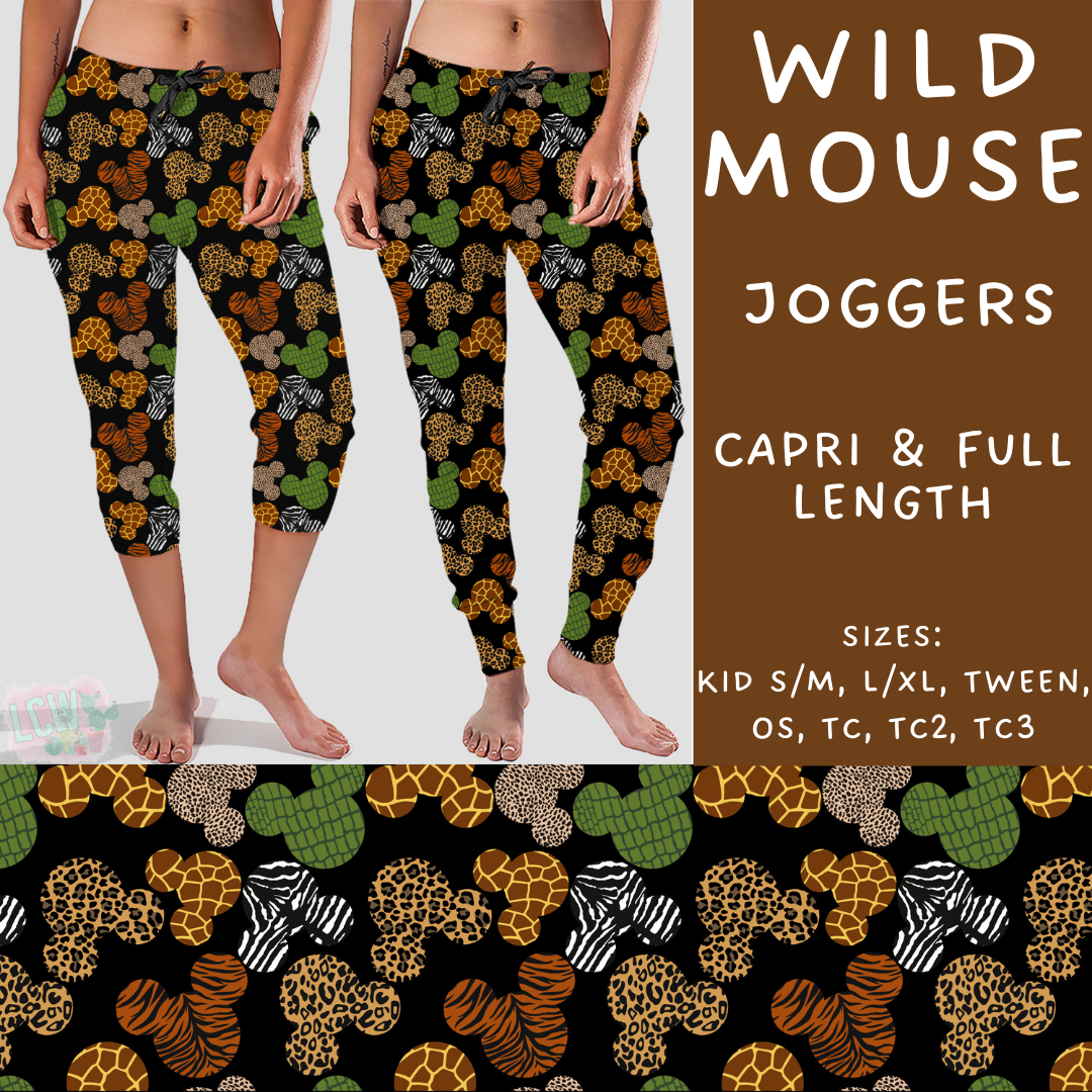 Batch #239 - Magical Faves 9 - Closes 11/18 - ETA early/mid Jan - Wild Mouse Full and Capri Length Joggers