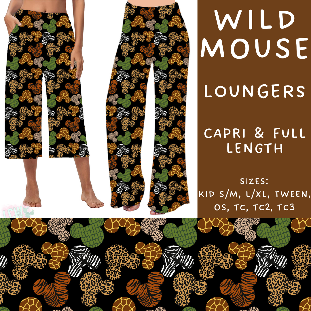 Batch #239 - Magical Faves 9 - Closes 11/18 - ETA early/mid Jan - Wild Mouse Capri and Full Length Loungers